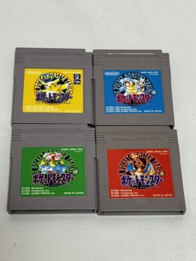 初代ポケモン（赤・緑・青・ピカチュウ）