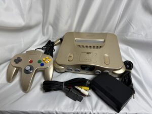 ニンテンドー64（N64）ゴールド　本体