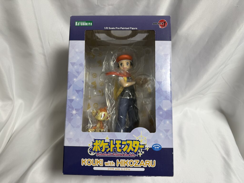 フィギュア　コウキ＆ヒコザル　ポケモンセンター