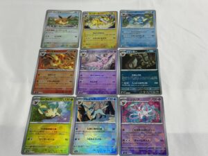 ポケモンカード　テラスタルフェス　マスターボールミラー　イーブイ　進化先含む　９種 セット