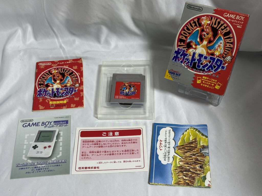 ポケットモンスター　赤　箱・マップ付き