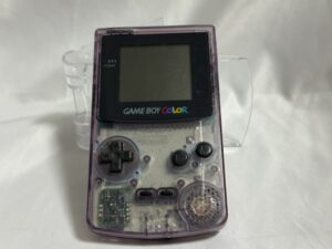 ゲームボーイカラー　クリアパープル